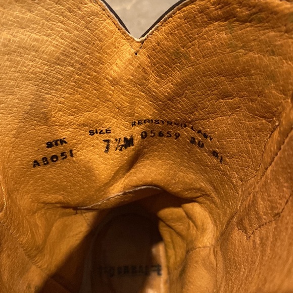 Vintage Corral Brown Boots with Sequins Detail - Picture 7 of 8